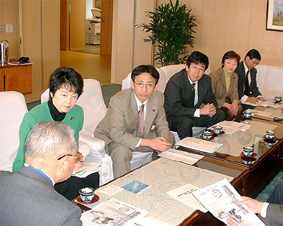 �k���ő��㑺������b�𕷂�