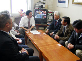 建設埼玉のみなさんから要請