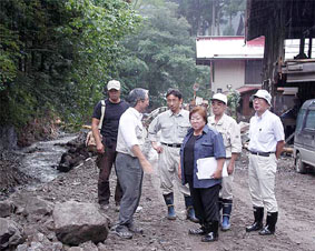 �Q�n�E��q���̑䕗��Q�𒲍�